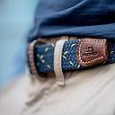 [BB/CB39-T1] Billybelt - Ceinture tressée élastique - La Porto - Taille 1