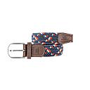 [BB/CB108-T1] Billybelt - Ceinture tressée élastique - La Frenchie - Taille 1