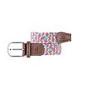 [BB/CB117-T0] Billybelt - Ceinture tressée élastique - Keukenhof - Taille 0