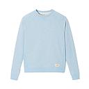 [BB/SWC06-T2] BillyBelt - Sweatshirt en coton biologique 400 gr - Bleu clair - M