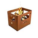 [HOF/00411] Hofats - BEER BOX Fire Basket rusty