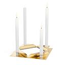 [HOF/00368] Hofats - SQUARE CANDLE gold (4 pièces)