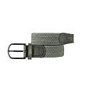[BB/CM69-T1] Billybelt - Ceinture tressée élastique - Dark forest - Taille 1