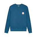 [BB/SWV02-T2] BillyBelt - Sweatshirt en coton biologique 400 gr - Marine - M