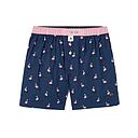 [BB/CA95-T3] BillyBelt - Caleçon en coton bio - Flamingo - Taille L