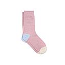 [BB/UF06] BillyBelt - Chaussettes unies - Rose chiné
