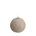 [PIF/UL-BA-CPGLI0707] Uyuni - LED round candle - Champagne