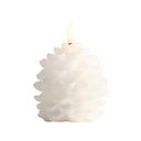 [PIF/UL-PC-NW0707] Uyuni - LED candle Pine cone - Nordic white