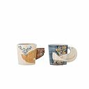 [BV/82072012] Blooming Ville - Hezha Espresso Cup -  Blue Stoneware