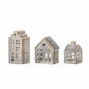 [BV/82061871] Blooming Ville - Kalia Votive - Brown Stoneware